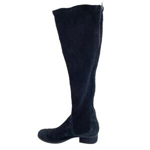 Isaac Mizrahi Black Over the Knee Boots